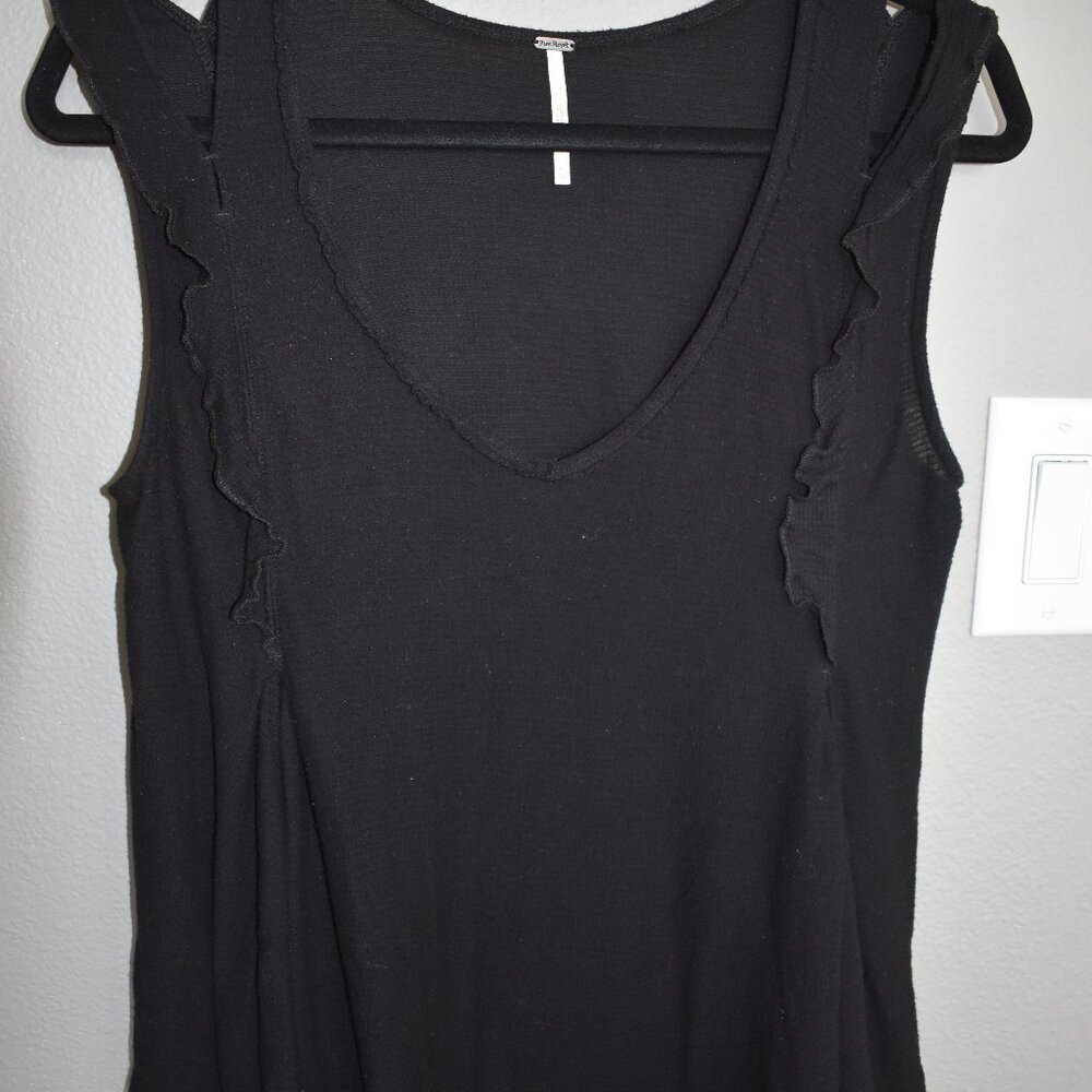 Free People Top, XS, Black